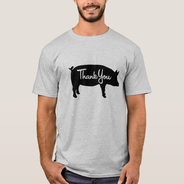 T-shirt Porc de Merci (Devant)