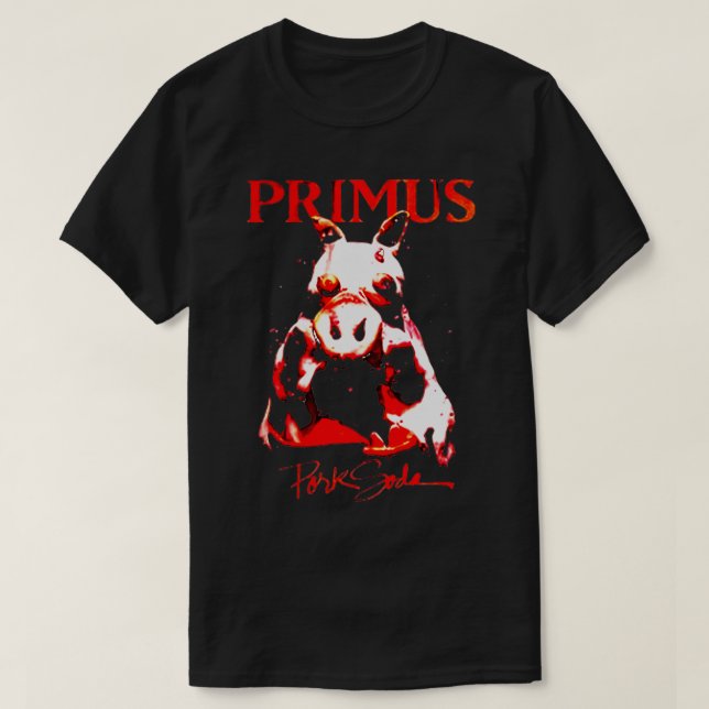 T-shirt Porc rouge (Design devant)