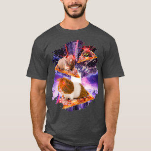 T-shirt Porcs De Guinée Avec Yeux Laser I Laser Rodent Esp