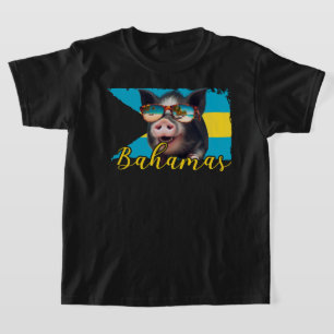 T-shirt Porcs Nageurs des Bahamas - Aventure à Pig Beach d