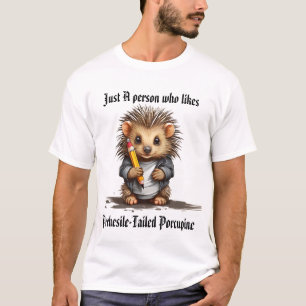 T-shirt Porcupine à queue de Prehesile pour bébé avec cray