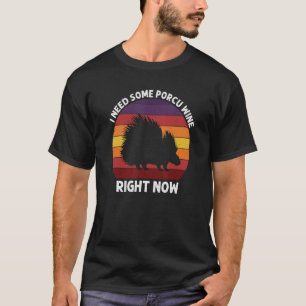 T-shirt Porcupine Hugger Designs Pour Hérisson Porcupine F