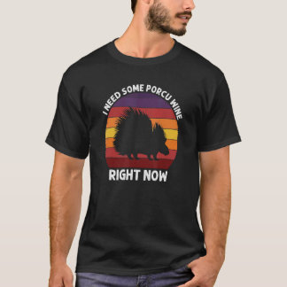 T-shirt Porcupine Hugger Designs Pour Hérisson Porcupine F