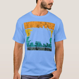 T-shirt Porcupine Quill Pig Retro Vintage Quill Lover Natu