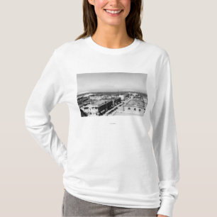 T-shirt Port Angeles, vue de ville de WA et photographie