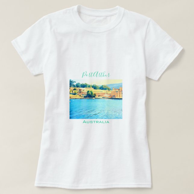 T-shirt Port Arthur Tasmania Australie Voyage (Design devant)