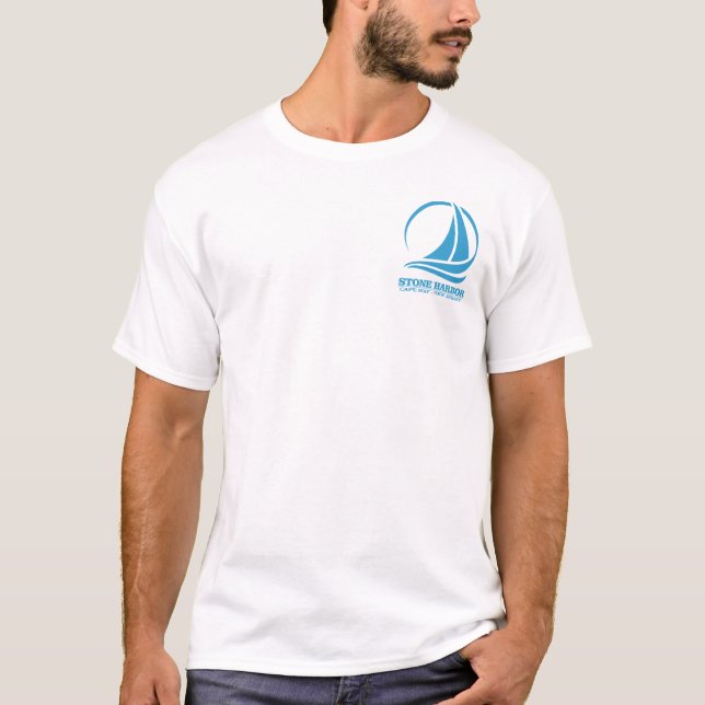 T-shirt Port de pierre (sloop) (Devant)