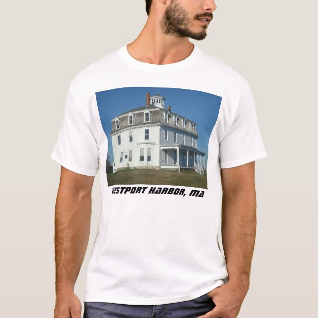 T-shirt Port de Westport, le Massachusetts (Devant)