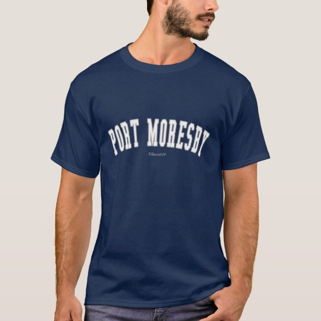 T-shirt Port Moresby (Devant)
