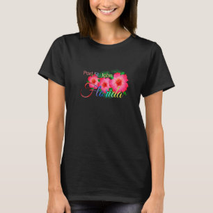 T-shirt Port St John Florida Fleurs tropicales Vacat famil