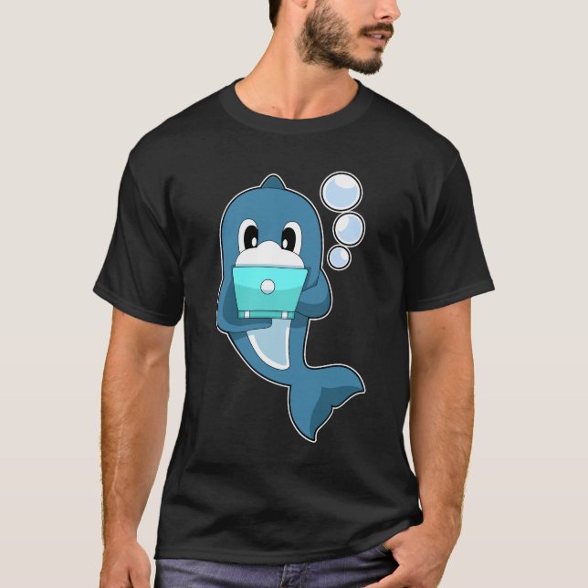 T-shirt Portable Dolphin (Devant)