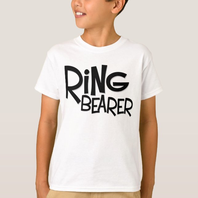 T-shirt Porte-anneau Hipster (Devant)