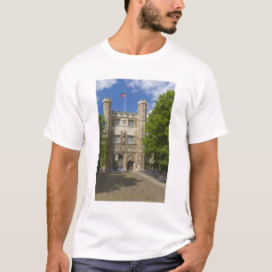 T-shirt Porte du Trinity College et rangées de vélos,