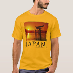 T-shirt Porte O-Torii, sanctuaire Itsukushima   Miyajima, 
