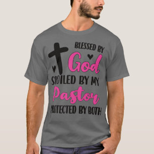 T-shirt Porté par l'appréciation de la femme de mon Pasteu