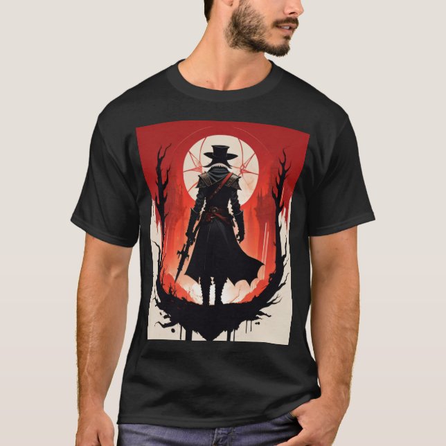 T-shirt Porté par le sang (Devant)