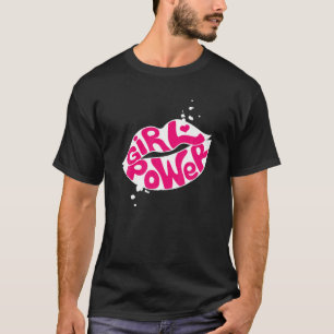 T-shirt Porter Cool Citations Motivationnelles Girl Power 