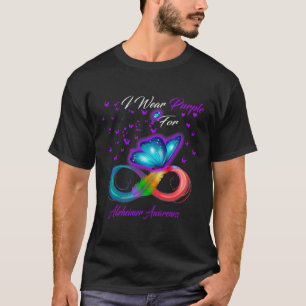 T-shirt Porter le pourpre pour la sensibilisation à la mal