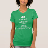 PORTER VERT ET TROUVER SHAMROCK