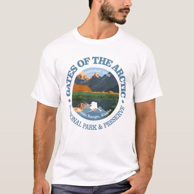 T-shirt Portes du NP2 arctique (Devant)