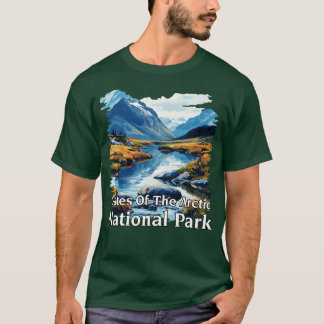 T-shirt Portes Du Parc National De L'Arctique Alaska TShir