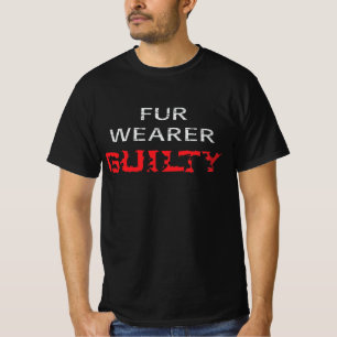 T-shirt Porteur de fourrure coupable