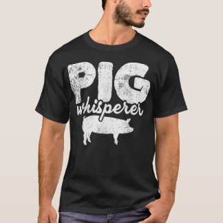 T-shirt Porteur de porc Lover de porc 4651
