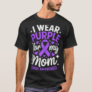 T-shirt Portez du violet pour le mois de sensibilisation a