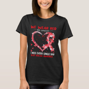 T-shirt Portez le rose pour la sensibilisation aux maladie