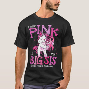 T-shirt Portez Le Rose Pour Ma Soeur Chemise Certifiée Can