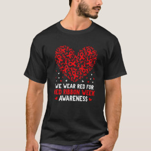 T-shirt Portez le rouge pour la Semaine du ruban rouge Sen