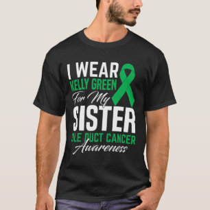 T-shirt Portez le vert Kelly pour ma sœur atteinte d'un ca