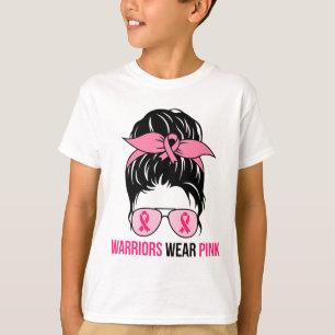 T-shirt Portez un chignon désordonné rose Maman Sensibilis