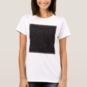 T-shirt Portion De Ciel Avec Plus De 45 000 Galaxies Visib