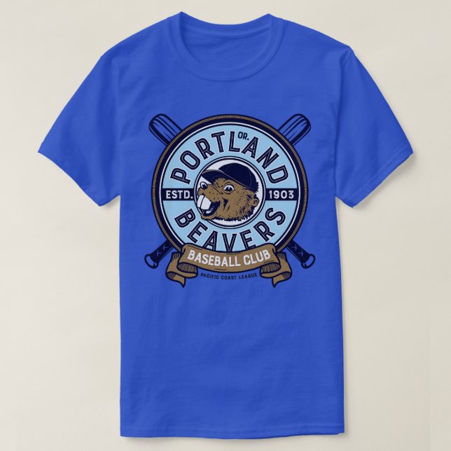 T-shirt Portland Beavers (Design devant)