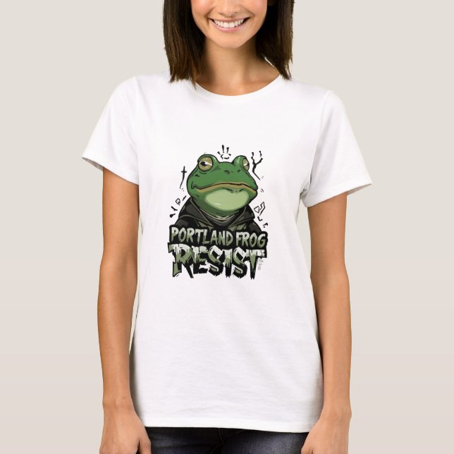 T-shirt Portland Frog (Devant)