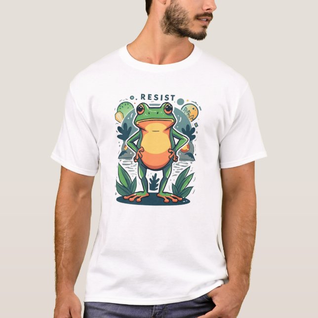T-shirt Portland Frog (Devant)