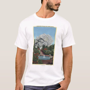 T-shirt Portland, Orégon - arbre espagnol de piscine et de