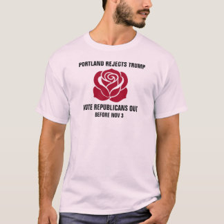 T-SHIRT PORTLAND REJETTE TRUMP