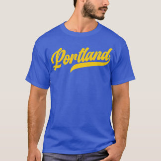 T-shirt Portland Retro Portland Timbers Soccer