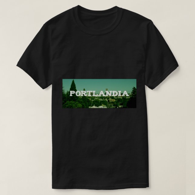 T-shirt portlandia logo  Sticker (Design devant)
