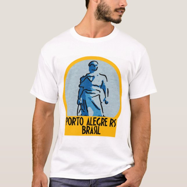 T-shirt Porto Alegre RS Brazil (Devant)