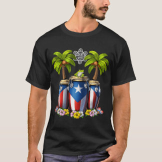 T-shirt Porto Rico Boricua Taino Soleil