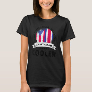 T-shirt Porto Rico Drapeau Costa Rica Gros Patriot Pays