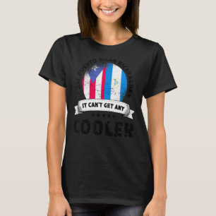 T-shirt Porto Rico Drapeau Nicaragua Gros Patriot Pays P