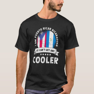 T-shirt Porto Rico Drapeau Nicaragua Gros Patriot Pays P