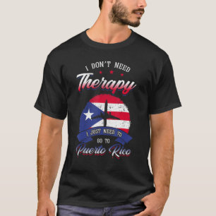 T-shirt Porto Rico Flag Boricua Patriotism Rich Port Tour