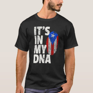 T-shirt Porto Rico Flag Pride Pays Accueil Nation Famille