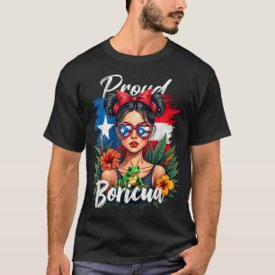 T-shirt Porto Rico Girls Boricua Porto Rico Heritage