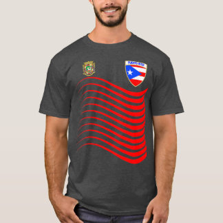 T-shirt Porto Rico Soccer Jersey Porto Rico Drapeau cadeau